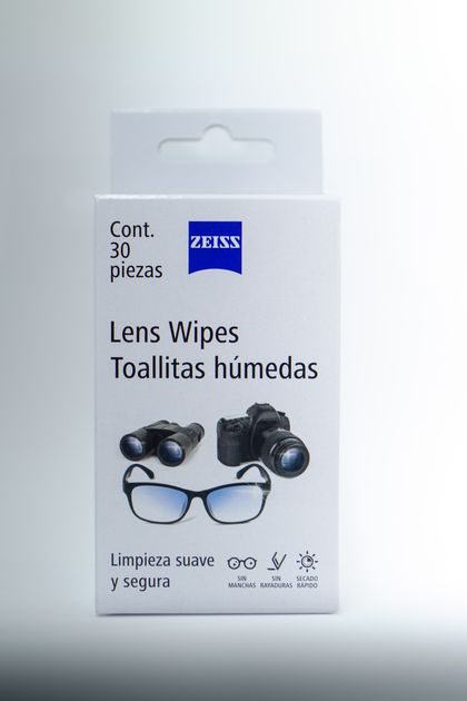 Toallitas húmedas Zeiss, 30 piezas
